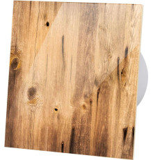 Вытяжной вентилятор c таймером задержки выключения AirRoxy dRim 100 BB TS Wood Glass под дерево