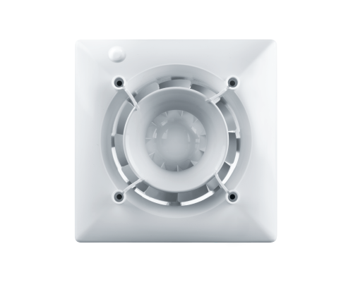 Витяжний вентилятор з таймером затримки вимкнення Вентс Ейс 125 Т ФП Плейн чорний сапфір