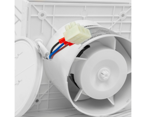 Вытяжной вентилятор с датчиком влажности и таймером Electrolux Rainbow EAFR-100 TН white