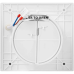 Вытяжной вентилятор Electrolux Rainbow EAFR-150 white