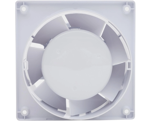 Вытяжной вентилятор AirRoxy dRim 100 BB S plexi White на подшипниках Белый глянсовий