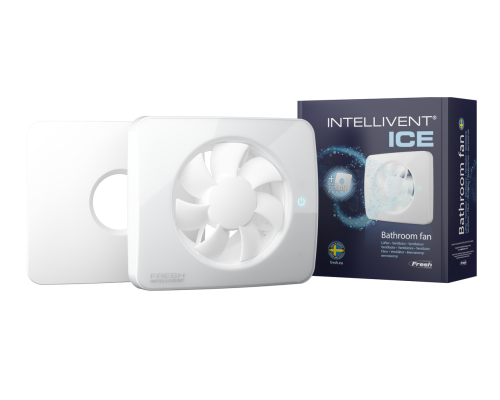 Вытяжной интеллектуальный вентилятор Intellivent ICE 100/120