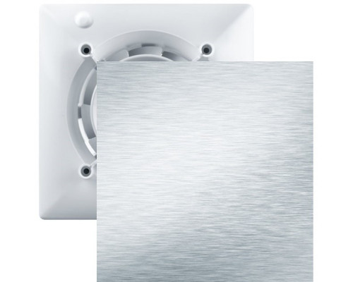 Вытяжной вентилятор Вентс Бейс 100 ФП плейн алюмат