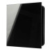 Вытяжной вентилятор с датчиком влажности и таймером Вентс Бейс 100 ТН Глас черный