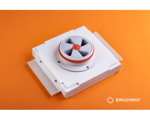 Диффузор вентиляционный Ergovent KVADRO-100