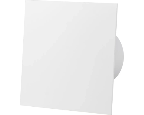 Витяжний вентилятор з датчиком вологості і таймером AirRoxy dRim 100 BB HS plexi White Білий матовий
