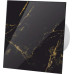 Вытяжной вентилятор c датчиком влажности и таймером AirRoxy dRim 125 BB HS glass Marble Black Черный