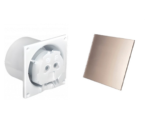 Вытяжной вентилятор AirRoxy dRim 125 BB S Satin Gold