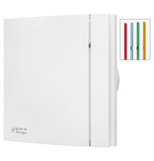 Вытяжной вентилятор с таймером задержки отлючения Soler&Palau SILENT 100 CRZ WHITE MAT DESIGN -4 C