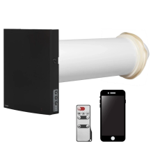 Рекуператор Blauberg Vento Expert Plus WiFi черный матовый
