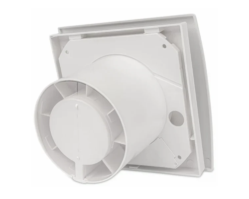 Вытяжной вентилятор с датчиком влажности и таймером Cata UC-10 Silentis HYGRO White