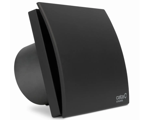Вытяжной вентилятор с таймером задержки выключения Cata UC-10 Silentis TIMER Black