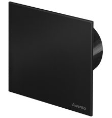 Вытяжной вентилятор Awenta System+ KWS 100 CZ PTGBP 100 Черный глянцевый