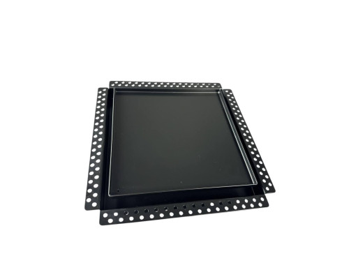 Вытяжной вентилятор скрытого монтажа под плитку SHADOW LINE 100 Черный