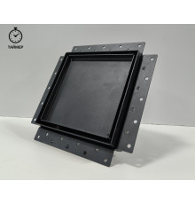 Вытяжной вентилятор скрытого монтажа под плитку Airroxy 125 Черный (таймер задержки выключения)