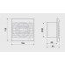 Витяжний вентилятор Soler&Palau DECOR-100 С 12 V зі зворотнім клапаном