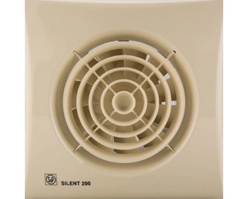 Вытяжной вентилятор  Soler&Palau SILENT 200 CZ IVORY