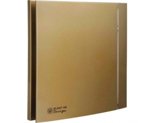 Вытяжной вентилятор  Soler&Palau SILENT 100 CZ GOLD DESIGN- 4 C