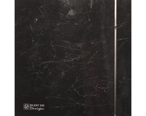 Вытяжной вентилятор Soler&Palau SILENT 200 CZ MARBLE BLACK DESIGN 4С