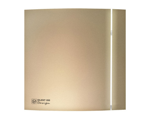 Вытяжной вентилятор Soler&Palau SILENT 200 CZ CHAMPANGE DESIGN 4 С