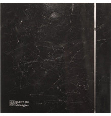 Вытяжной вентилятор с таймером отключения Soler&Palau SILENT 100 CRZ MARBLE BLACK DESIGN 4 C