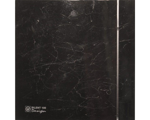 Вытяжной вентилятор с таймером отключения Soler&Palau SILENT 100 CRZ MARBLE BLACK DESIGN 4 C