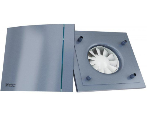 Вытяжной вентилятор с таймером отключения Soler&Palau SILENT 100 CRZ SILVER DESIGN 3 C