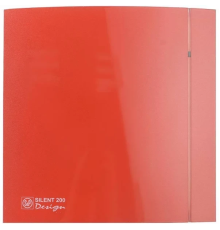Вытяжной вентилятор с таймером отключения Soler&Palau SILENT 100 CRZ RED DESIGN  4 C