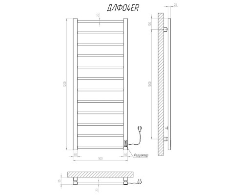 Рушникосушарка KOSSER Лофт 1200х500 ER
