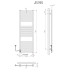 Полотенцесушитель KOSSER Герда 1200х400/18 EL тайм. черный