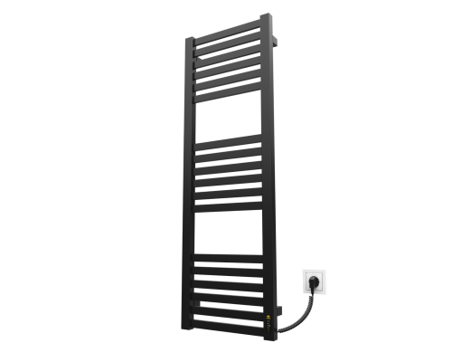 Полотенцесушитель KOSSER Герда 1200х400/18 ER тайм. черный