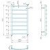 Полотенцесушитель INOX Классик 770х430/400