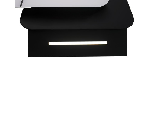 Витяжка декоративна похила Perfelli DNS 6753 B 1100 WH/BL LED Strip ( УТ000000605 )
