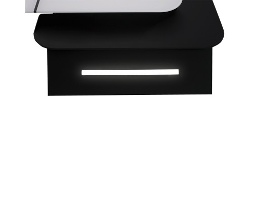 Витяжка декоративна похила Perfelli DNS 6753 B 1100 WH/BL LED Strip ( УТ000000605 )