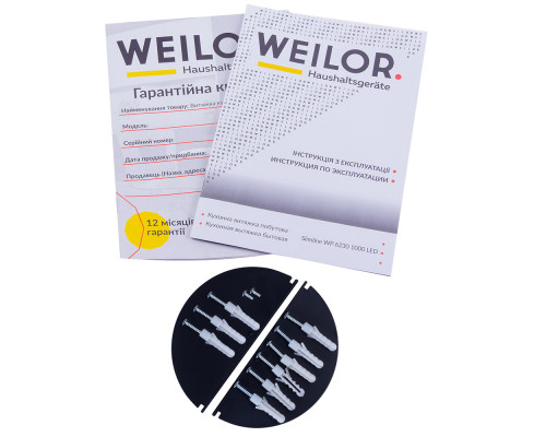 Витяжка декоративна Т-подібна WEILOR Slimline WP 6230 WH 1000 LED ( УТ000000662 )