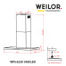 Витяжка декоративна Т-подібна WEILOR WPS 6230 BL 1000 LED ( УТ000000654 )