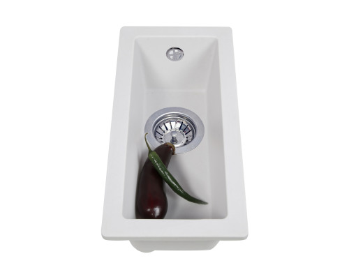 Мийка кухонна гранітна Perfelli ESTO PGE 10-22 WHITE ( 00000010805 )