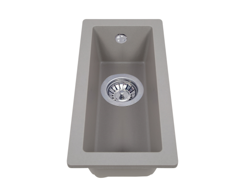 Мийка кухонна гранітна Perfelli ESTO PGE 101-22 GREY METALLIC ( 00000010808 )