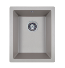 Мийка кухонна гранітна Perfelli ESTO PGE 101-38 GREY METALLIC ( 00000010814 )