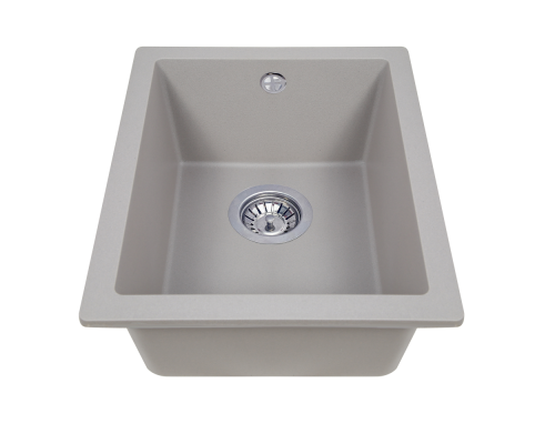 Мийка кухонна гранітна Perfelli ESTO PGE 101-38 GREY METALLIC ( 00000010814 )