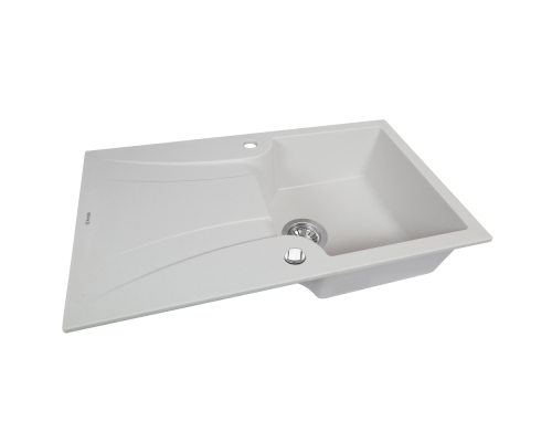 Мийка кухонна гранітна Perfelli FELICINETTO PGF 114-78 WHITE ( 00000010401 )