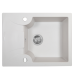 Мийка кухонна гранітна Perfelli FELICITA PGF 134-60 WHITE ( 00000010388 )
