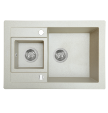 Мийка кухонна гранітна Perfelli GRANZE PGG 506-67 LIGHT BEIGE ( 00000010498 )