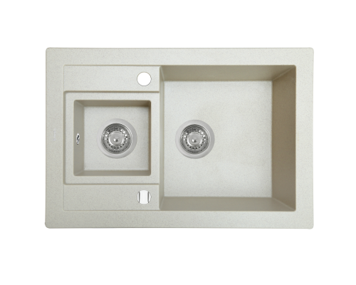 Мийка кухонна гранітна Perfelli GRANZE PGG 506-67 LIGHT BEIGE ( 00000010498 )
