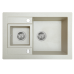 Мийка кухонна гранітна Perfelli GRANZE PGG 506-67 LIGHT BEIGE ( 00000010498 )