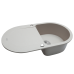 Мийка кухонна гранітна Perfelli IZETTA OGI 114-78 LIGHT BEIGE ( 00000010468 )