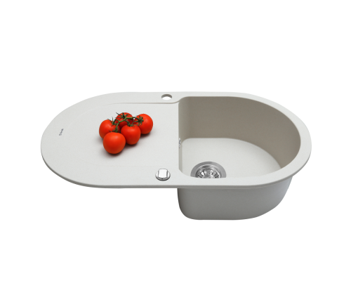 Мийка кухонна гранітна Perfelli IZETTA OGI 114-78 LIGHT BEIGE ( 00000010468 )