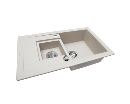 Мийка кухонна гранітна Perfelli PIERRA PGP 536-78 LIGHT BEIGE ( 00000010504 )