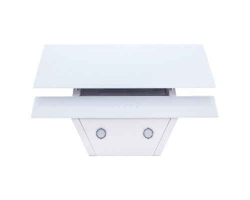 Витяжка декоративна похила Perfelli DNS 6252 D 700 WH LED ( УТ000001602 )