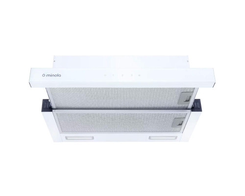 Вытяжка телескопическая Minola HTLS 6735 WH 1100 LED